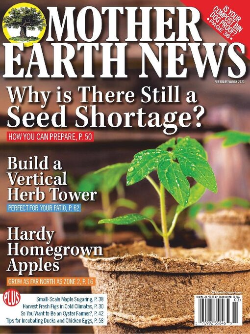 Title details for MOTHER EARTH NEWS by Ogden Publications, Inc. - Available